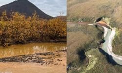 دراسة تكشف سر اللون البرتقالي "الخطير" لأنهار ألاسكا